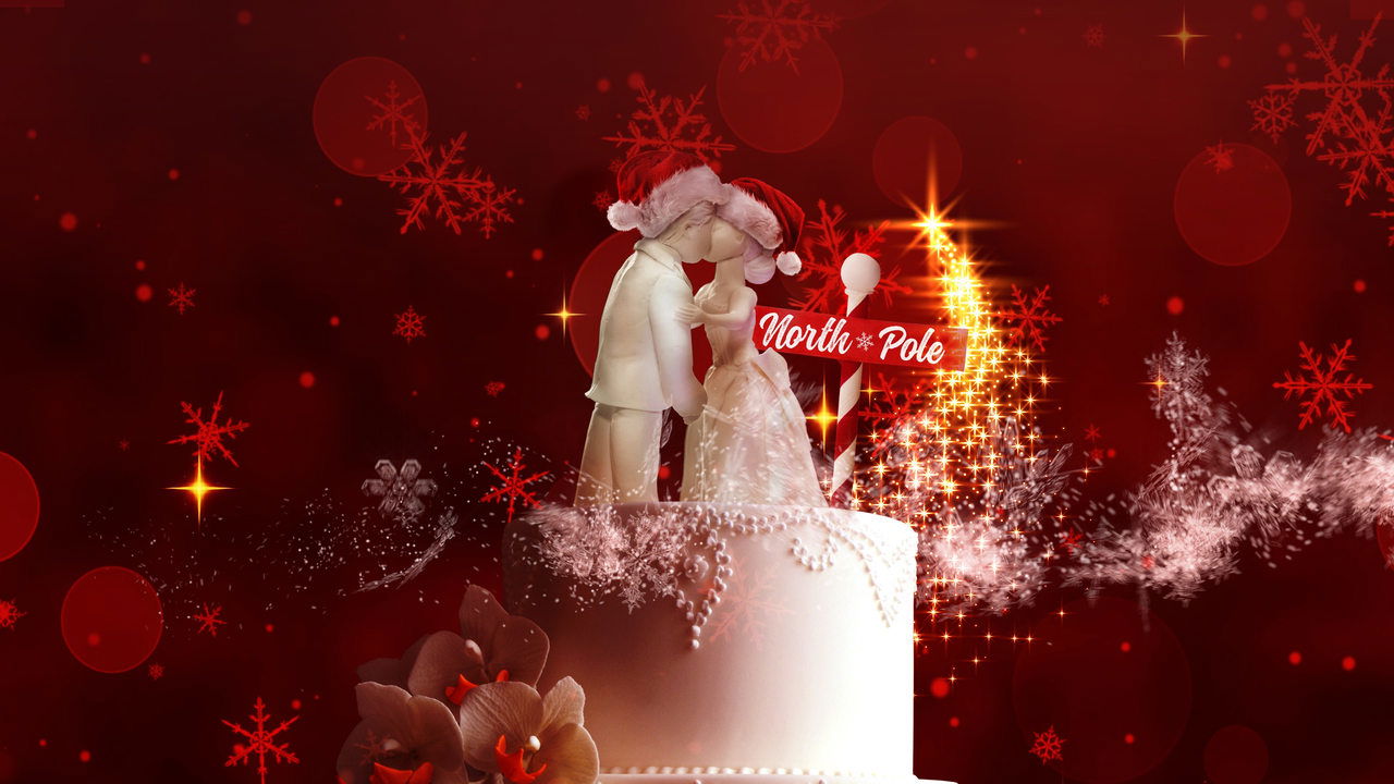 Meet The Santas backdrop