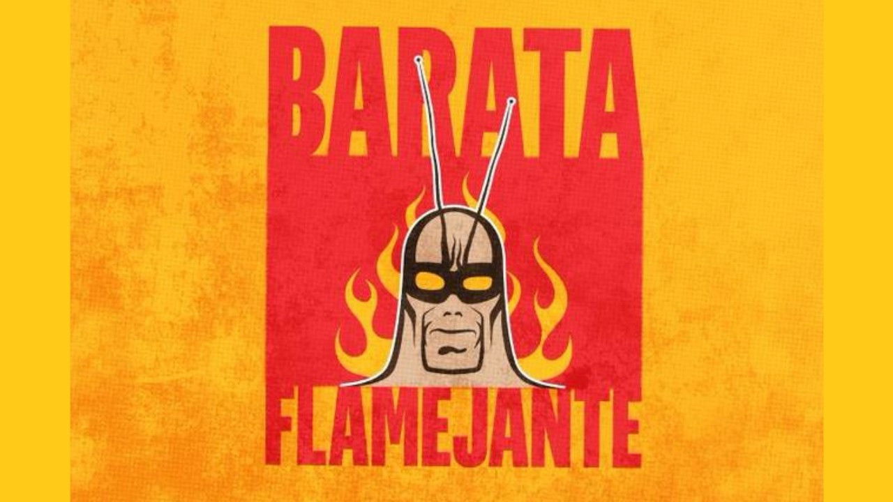 O Barata Flamejante backdrop