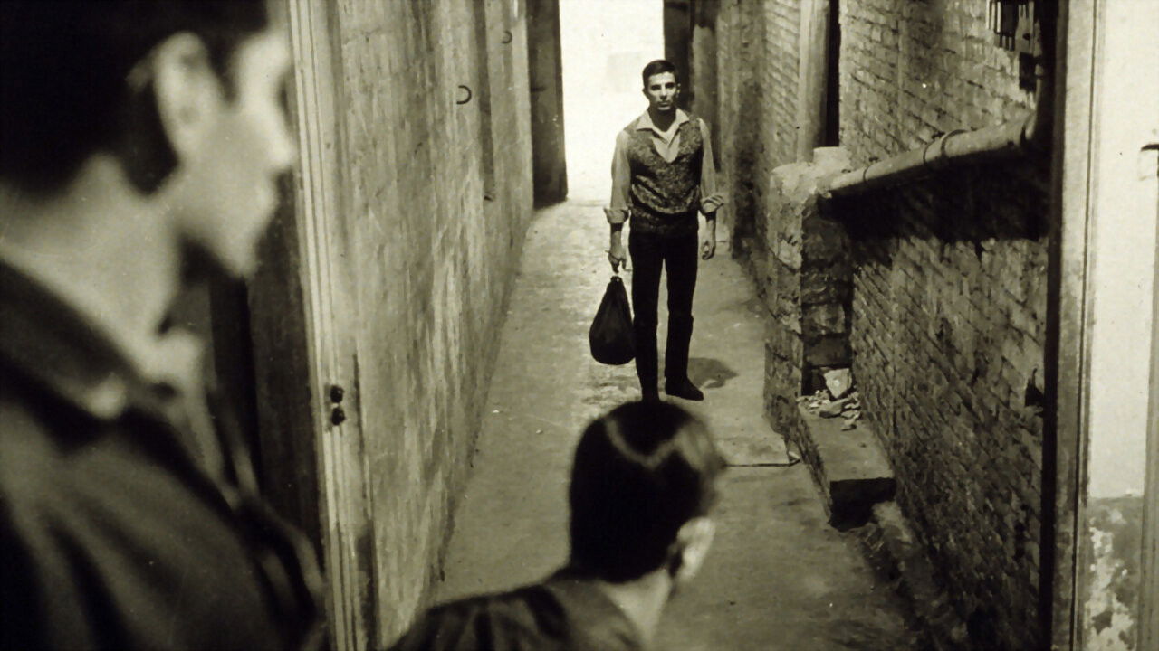 Young Sánchez backdrop