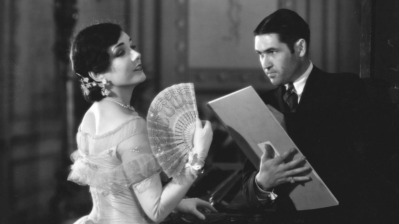 Lady of the Pavements backdrop