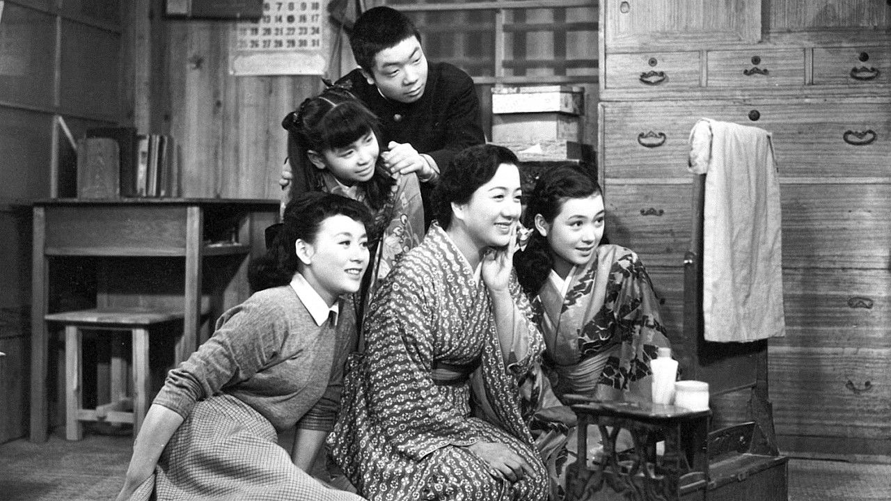 Sunny house backdrop