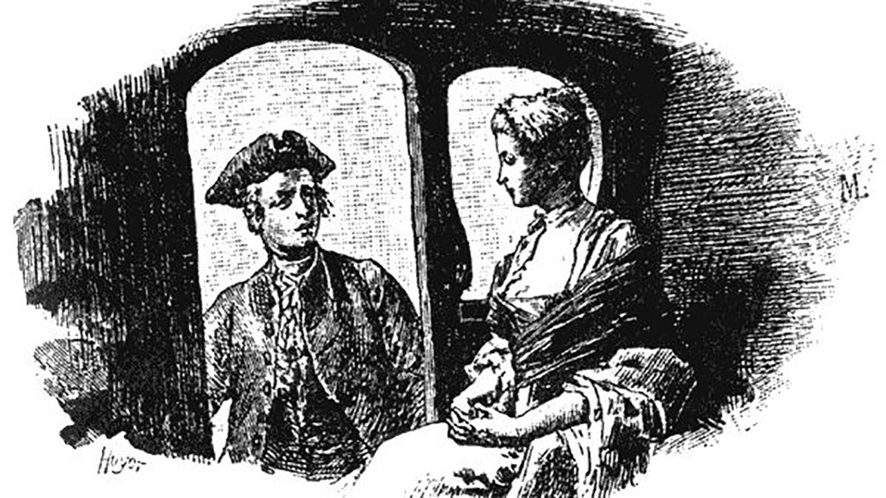 The Story of the Chevalier des Grieux and Manon Lescaut backdrop