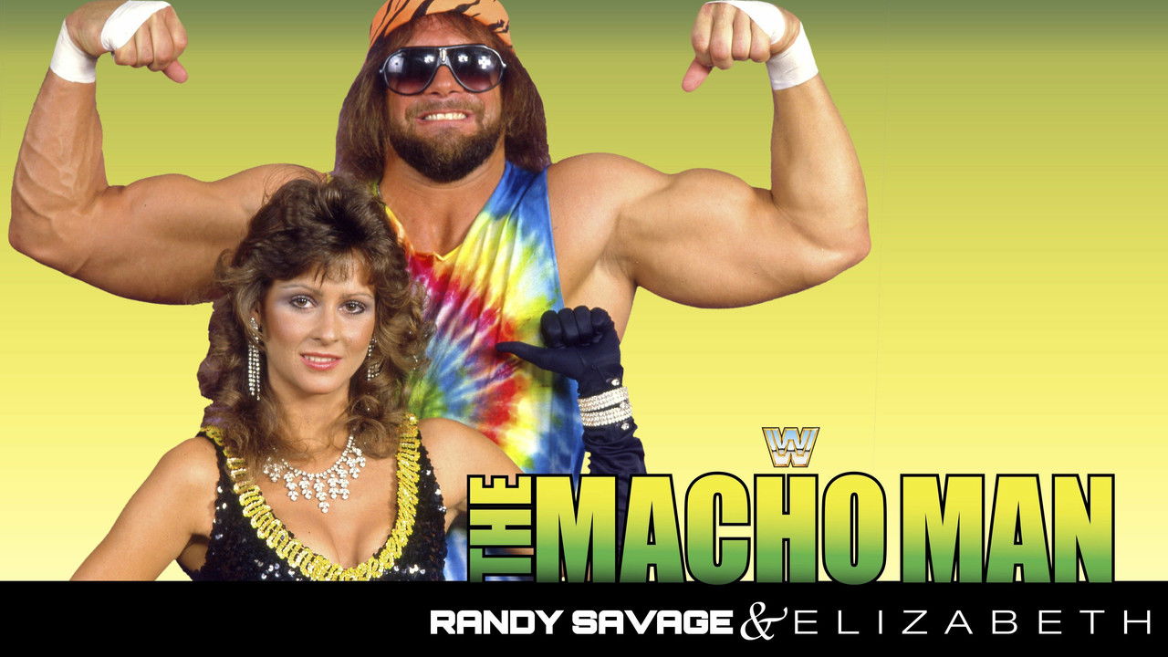 The Macho Man Randy Savage & Elizabeth backdrop