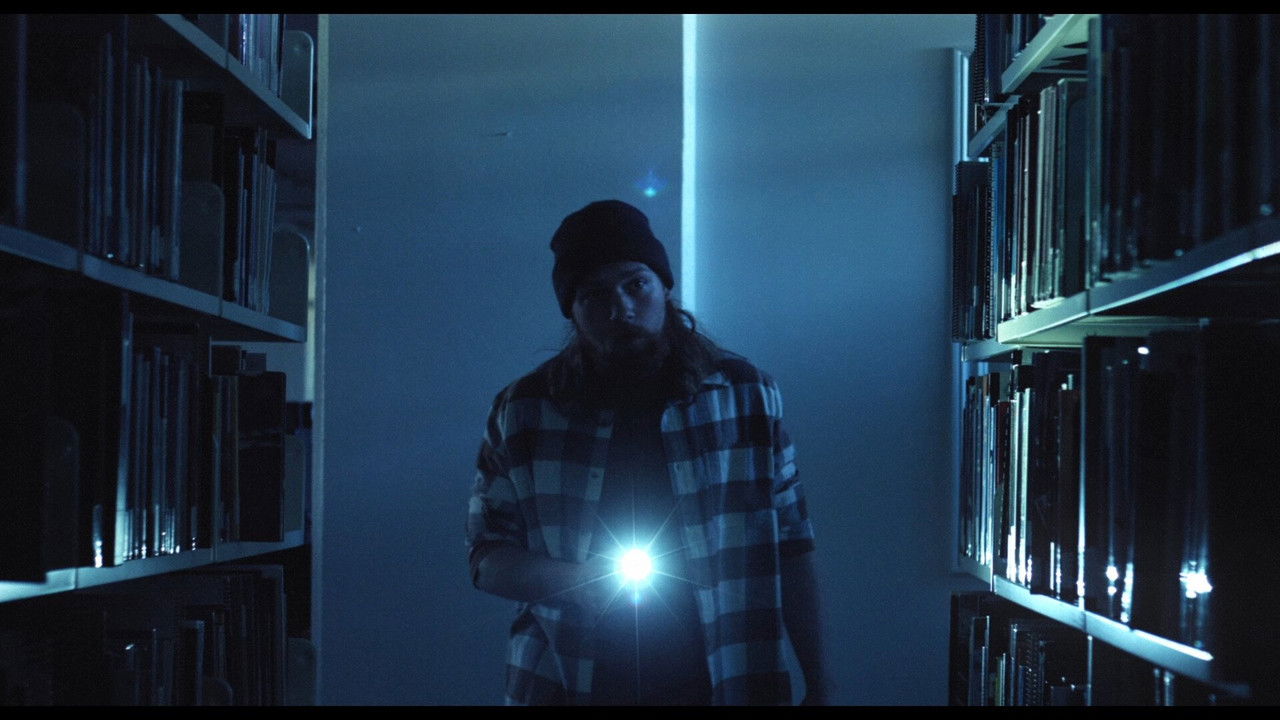 The Library of Terror backdrop