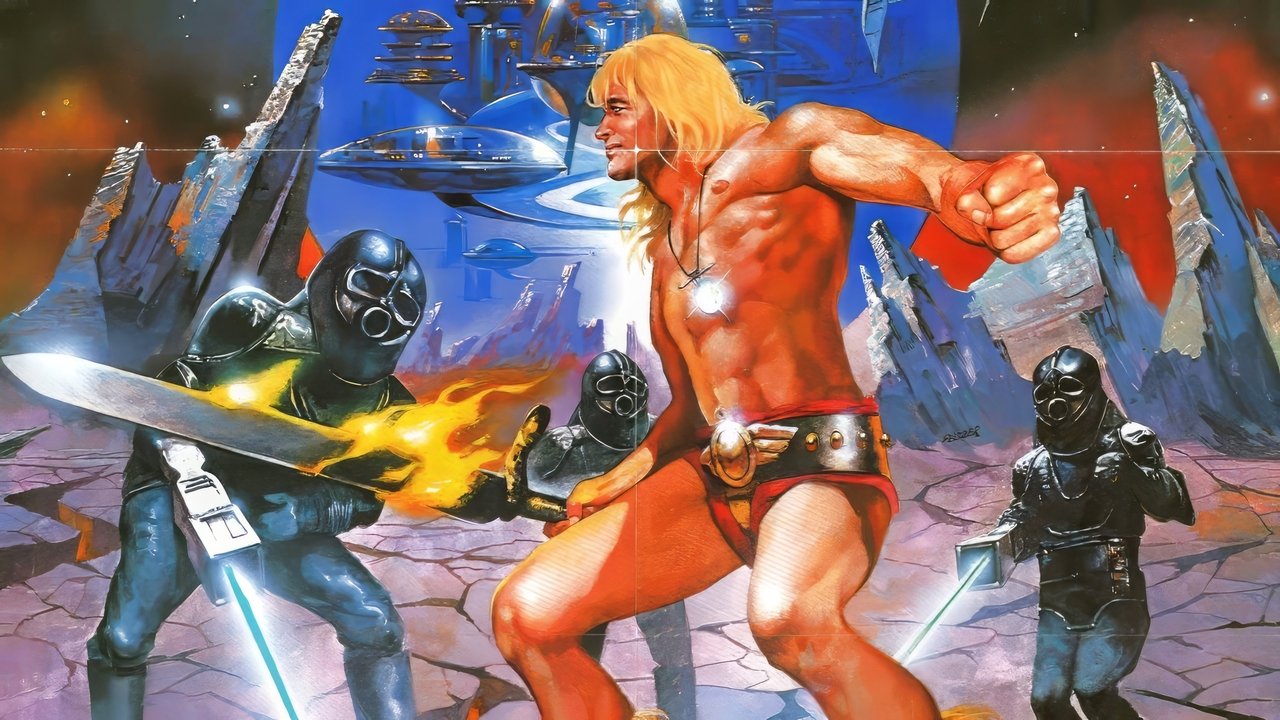 Yor, the Hunter from the Future backdrop