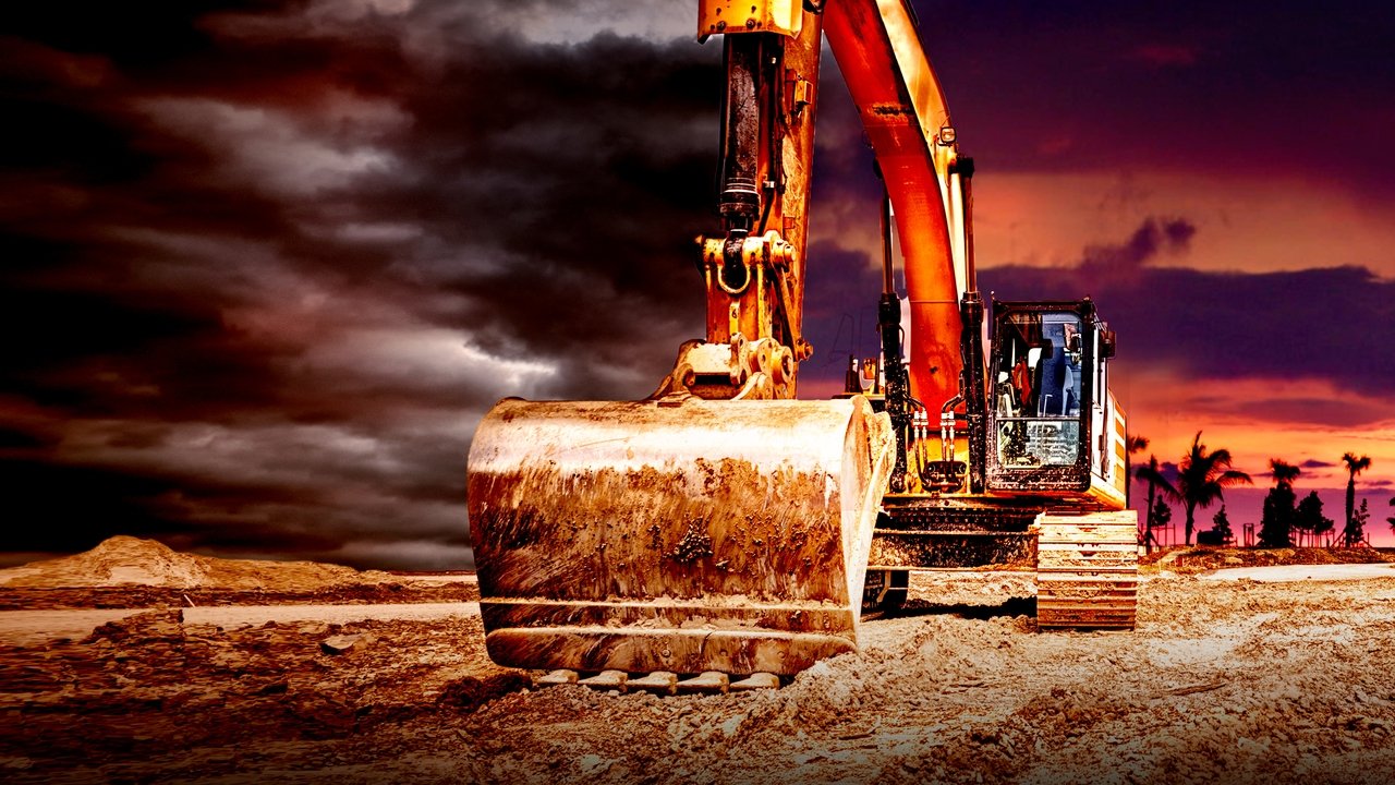 Building Paradise Island backdrop