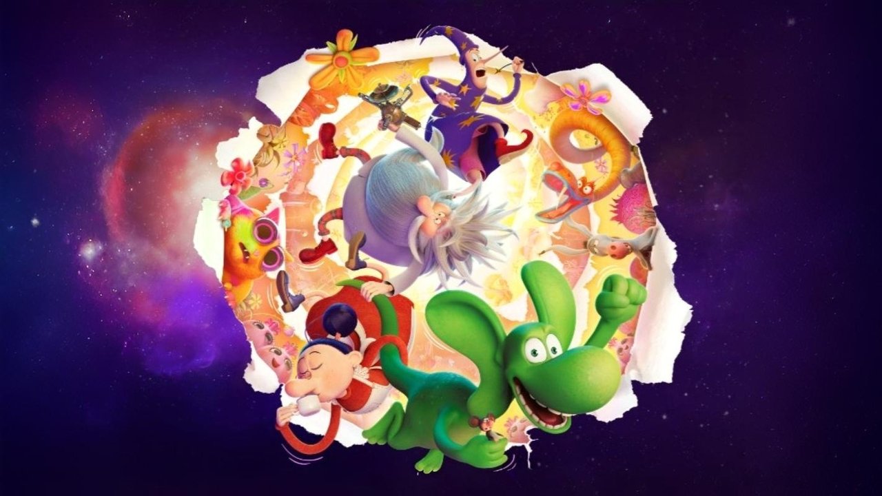 The Green Dinosaur backdrop