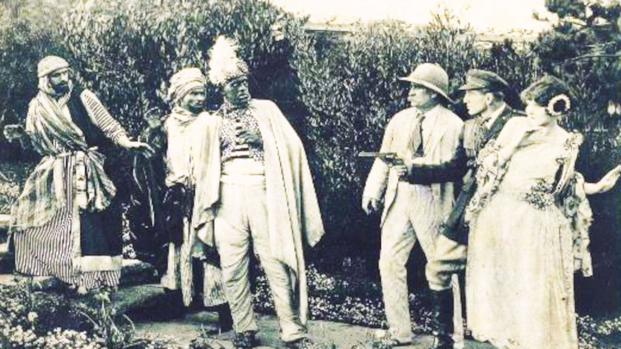 The White Panther backdrop