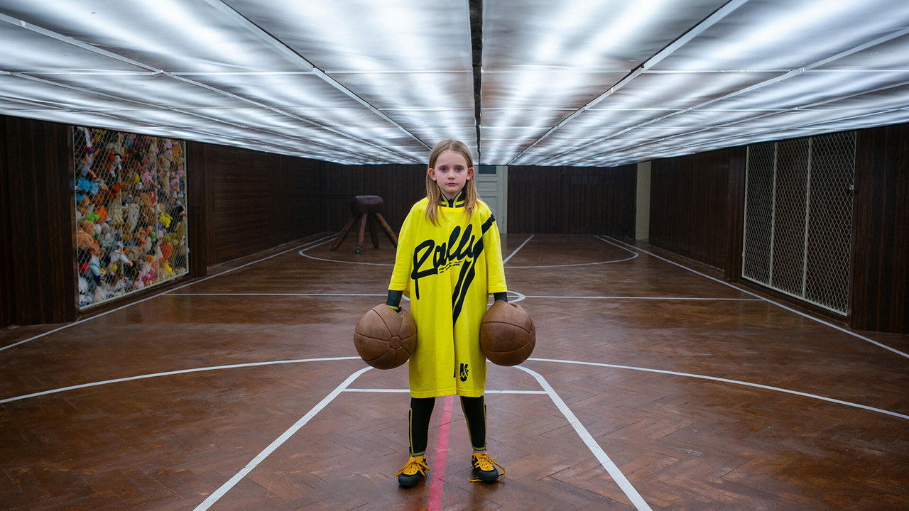 Girl America backdrop