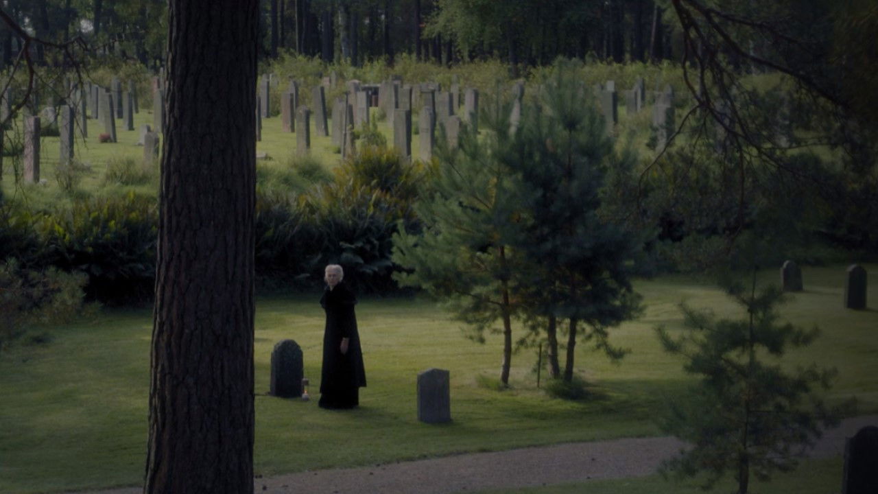 Woodland Cemetery backdrop