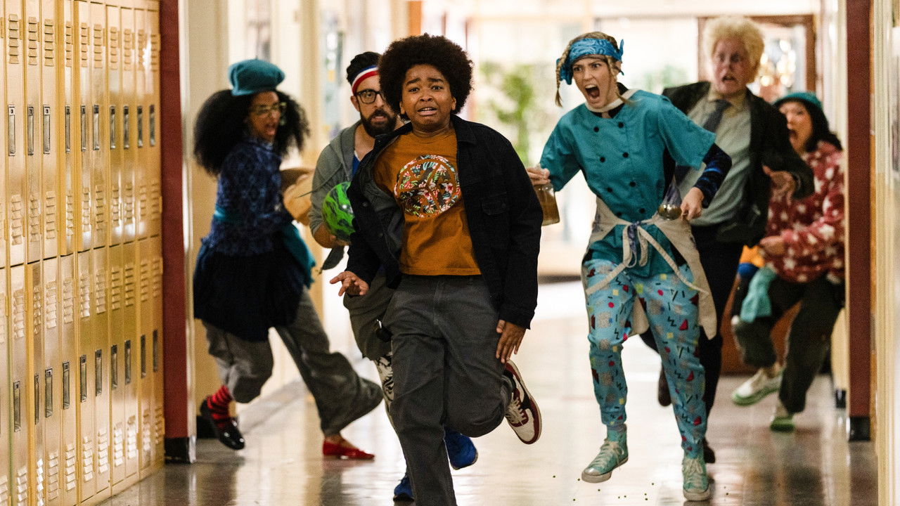 My Weird School backdrop