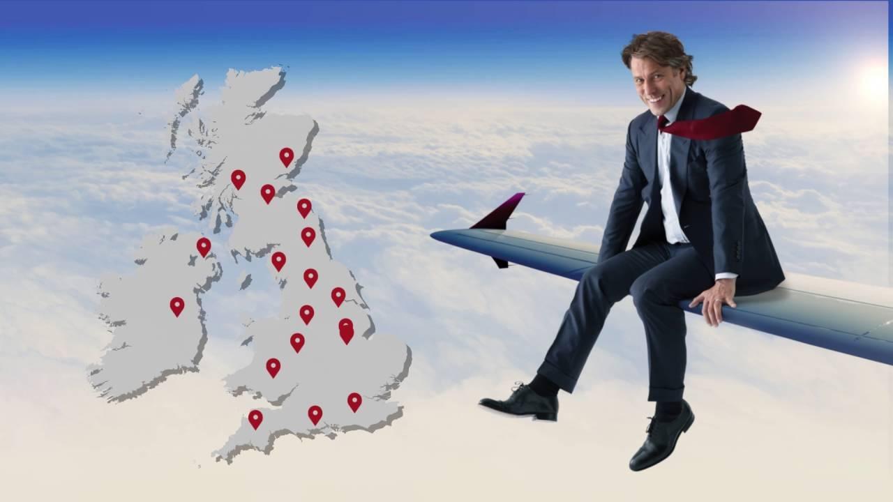John Bishop: Winging it Live backdrop