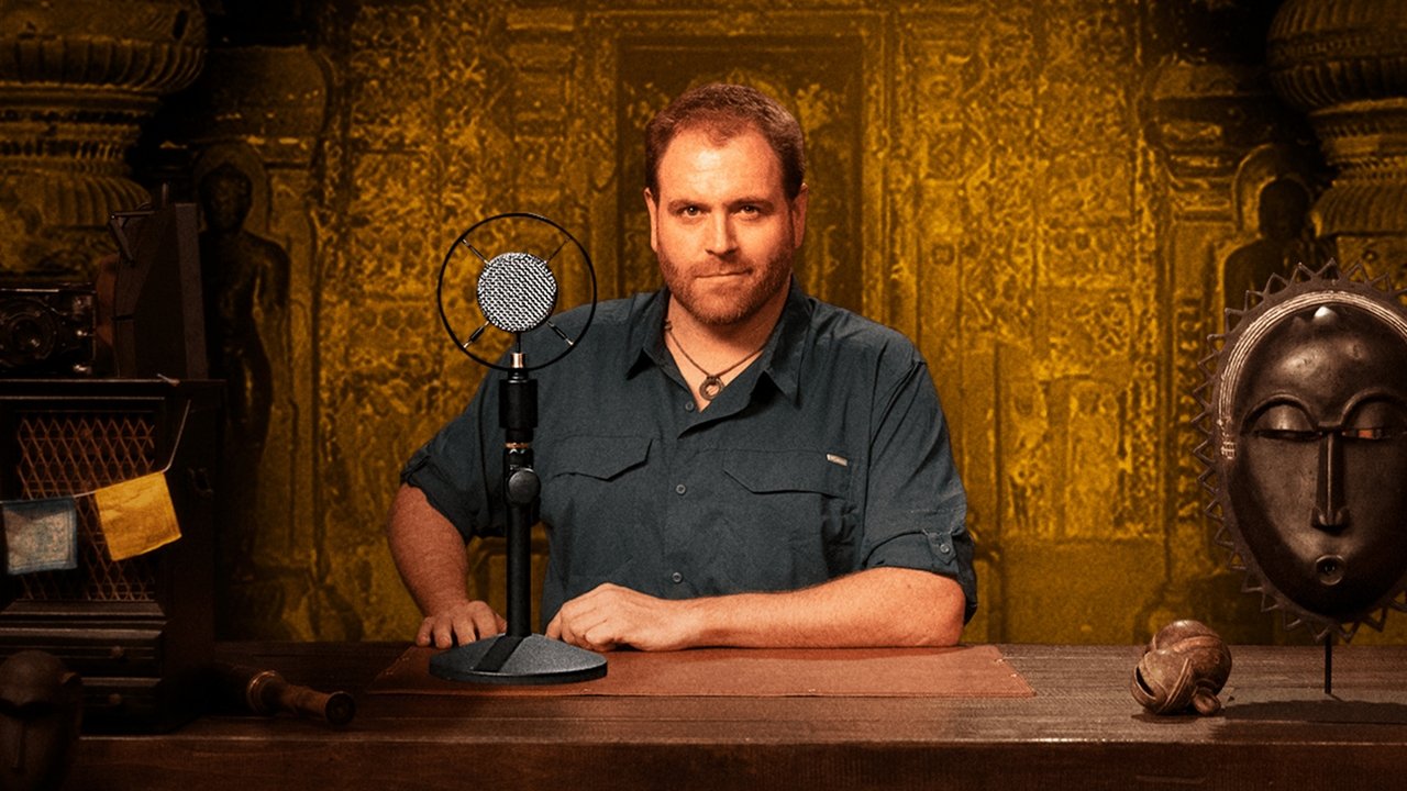 Josh Gates Tonight backdrop