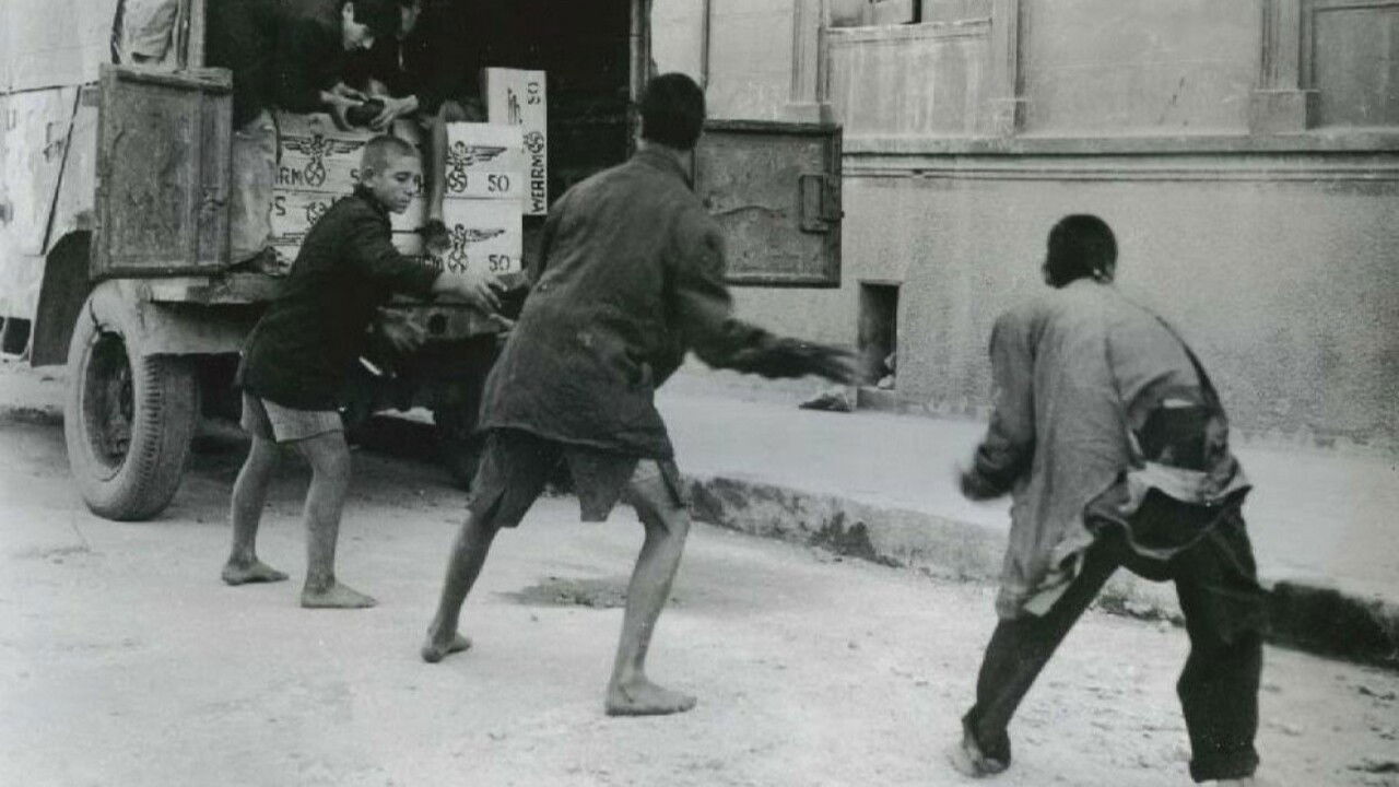 The Barefoot Battalion backdrop