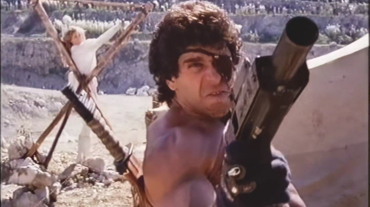 Desert Warrior backdrop