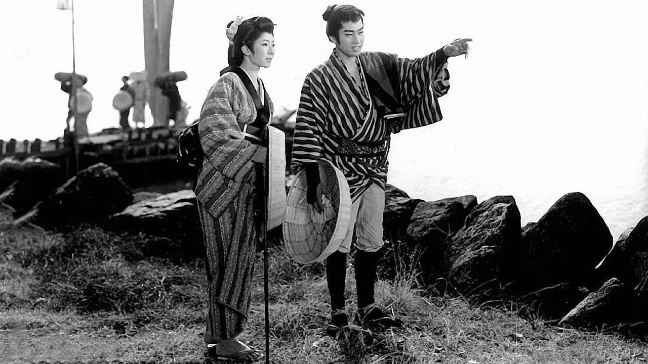 Straw hat of Itako backdrop