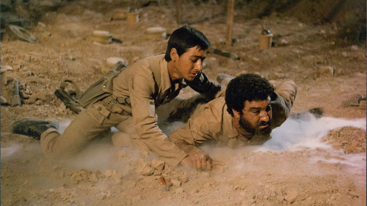 The Flight in the Night backdrop