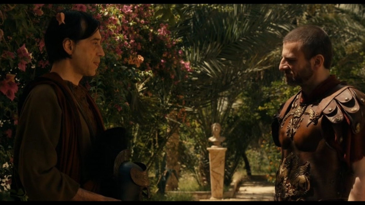 Story of Judas backdrop