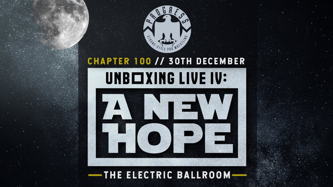 PROGRESS Chapter 100: Unboxing Live IV: A New Hope backdrop