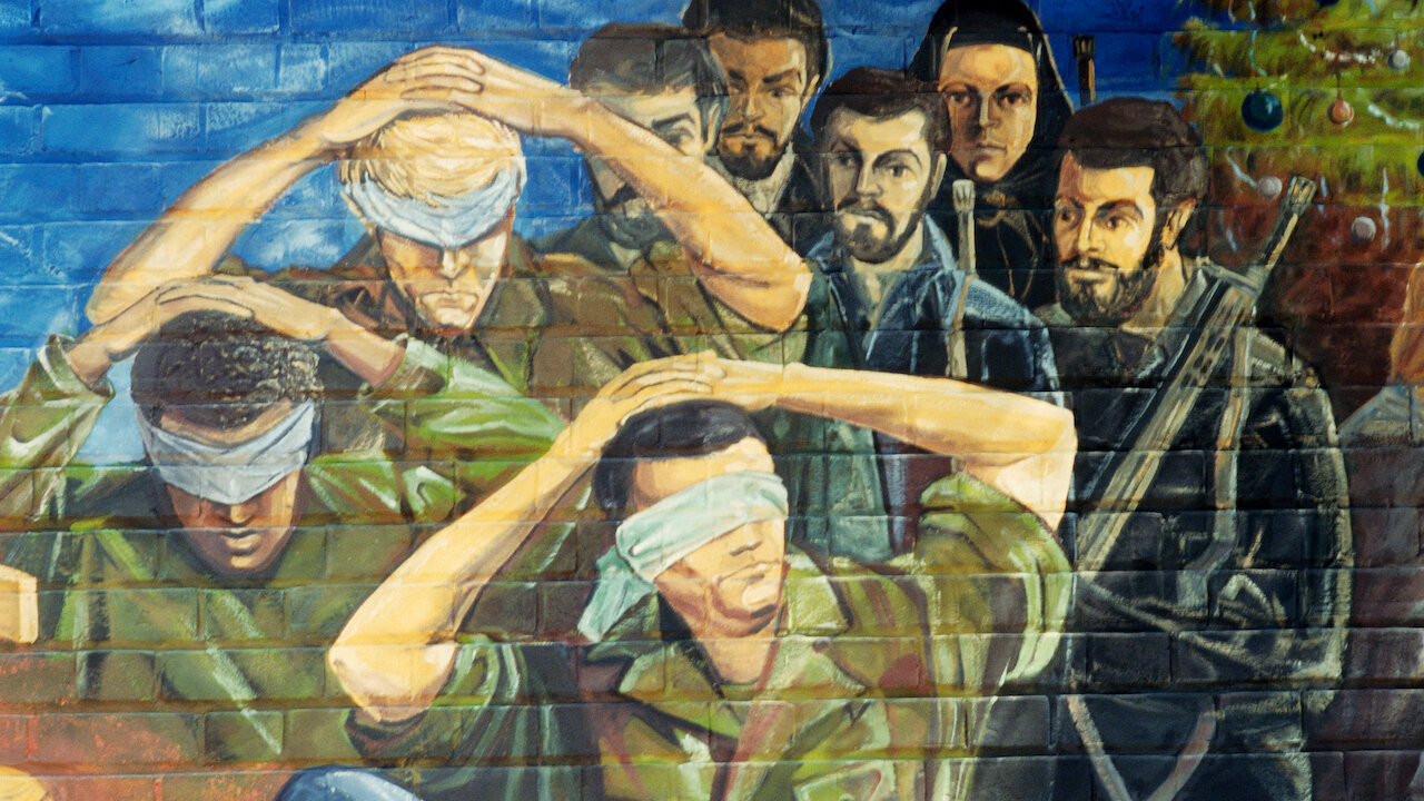 Our Man in Tehran backdrop