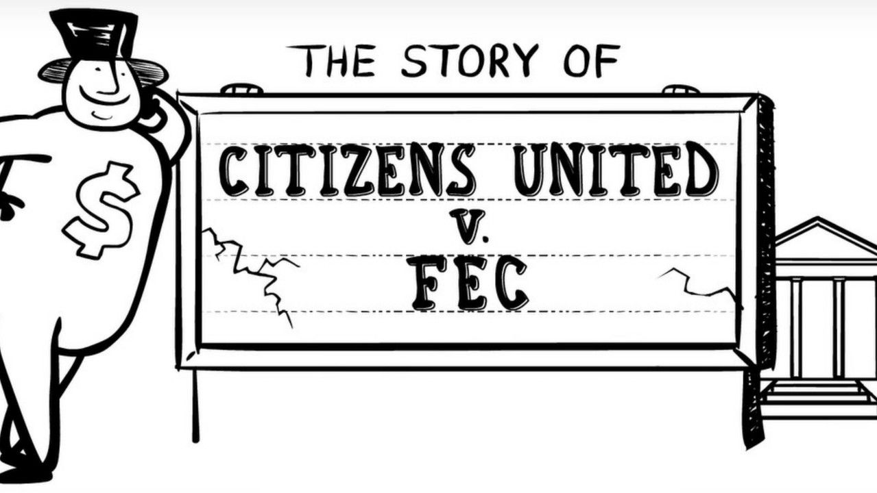 The Story of Citizens United v. FEC backdrop