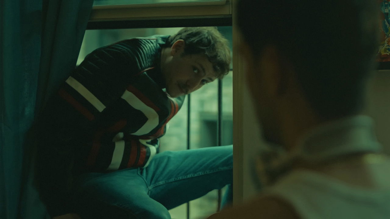 Straight Line backdrop