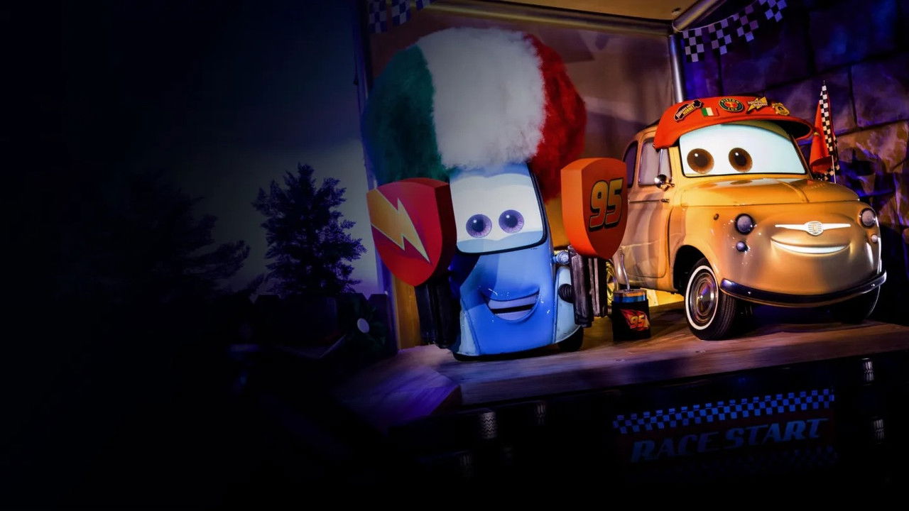 Radiator Springs Racers | Disneyland Resort backdrop