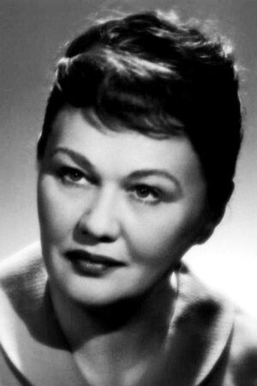 Marie Burešová as suplující profesorka Božena Lachoutová