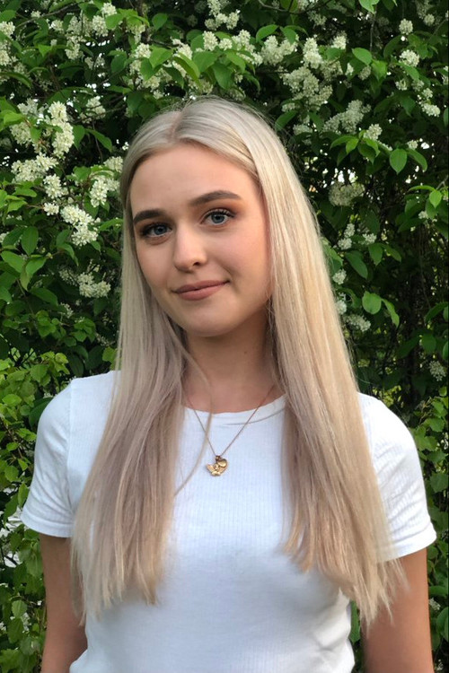 Marie Waade Grønning as Girl in Puppy Play video