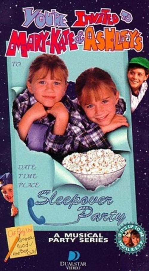You're Invited to Mary-Kate & Ashley's Sleepover Party poster