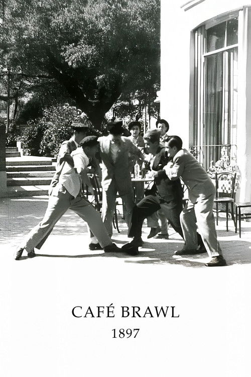 Café Brawl poster