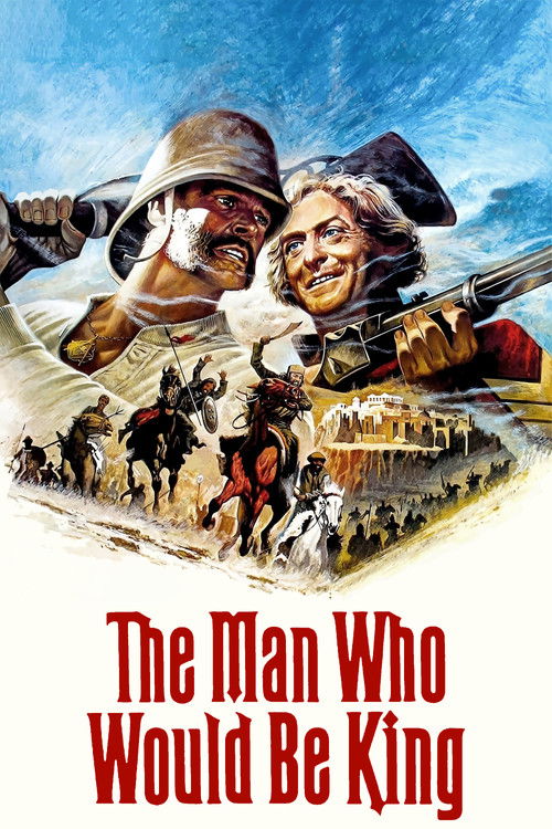 The Man Who Would Be King poster