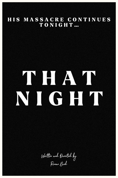 That Night poster